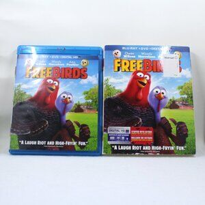 FREEBIRDS Blu-Ray + DVD + Digital HD Family Video Rated PG - With Slip Jacket